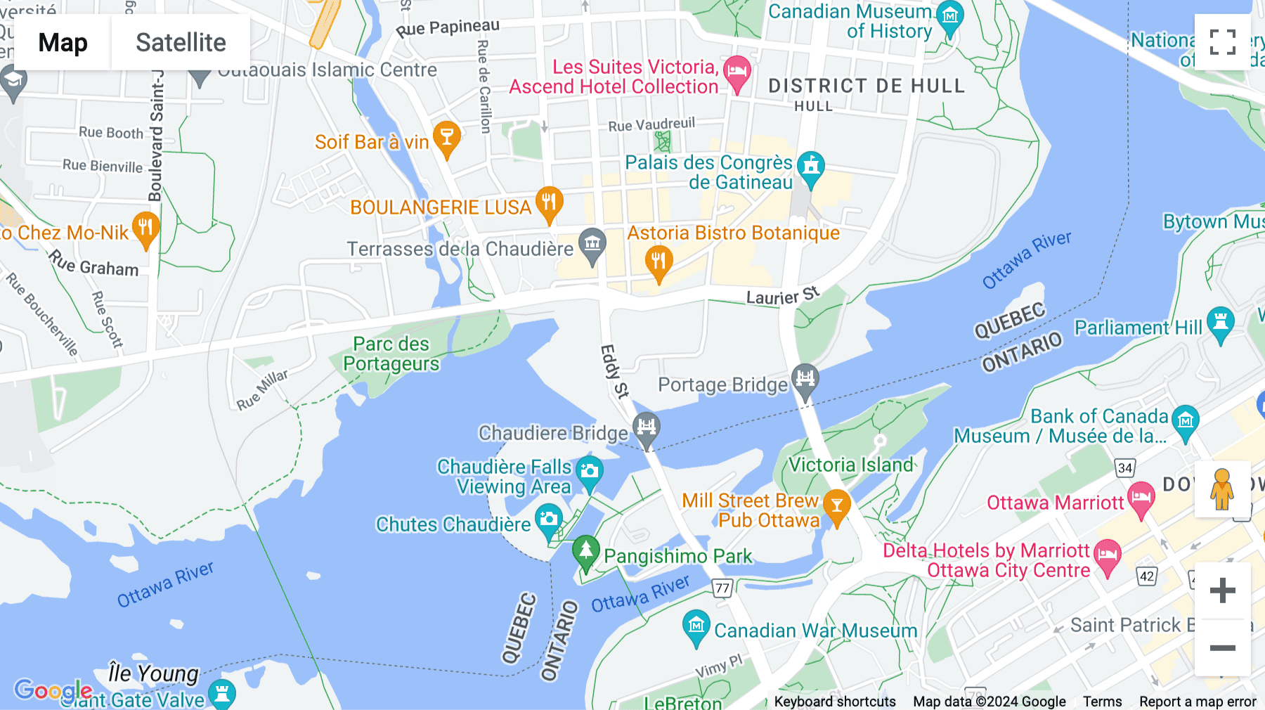 Click for interative map of 3 Rue Eddy, Gatineau