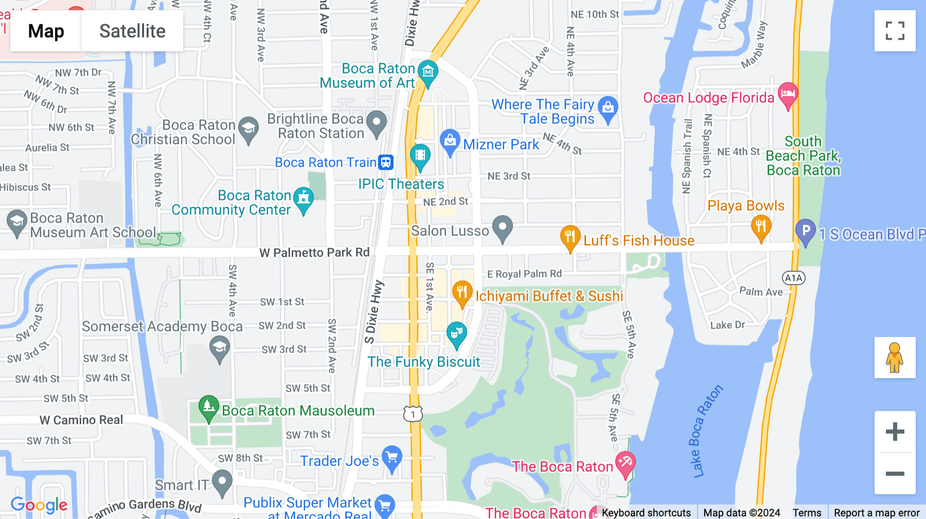 Click for interative map of 150 East Palmetto Park Road, Suite 800, Boca Raton