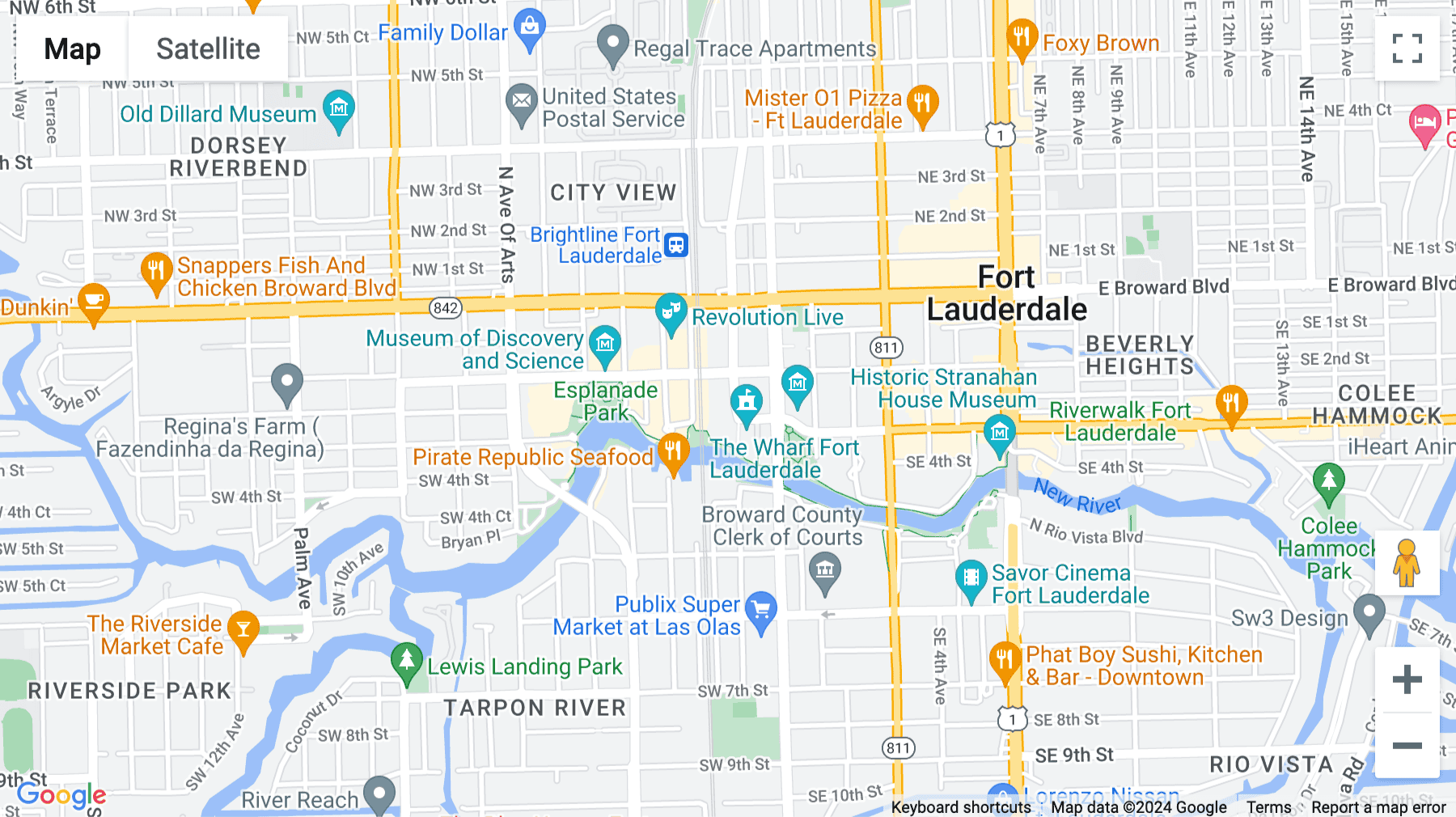 Click for interative map of 300 Southwest 1st Avenue, Suite 155, Fort Lauderdale