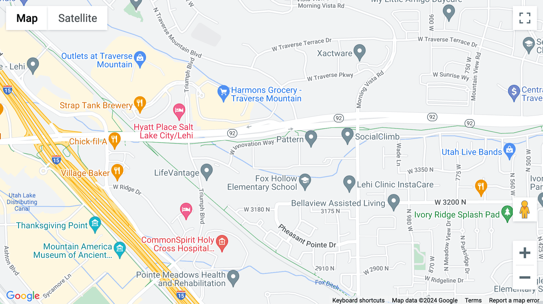 Click for interative map of Innovation Pointe 2, 1557 West Innovation Way, Lehi