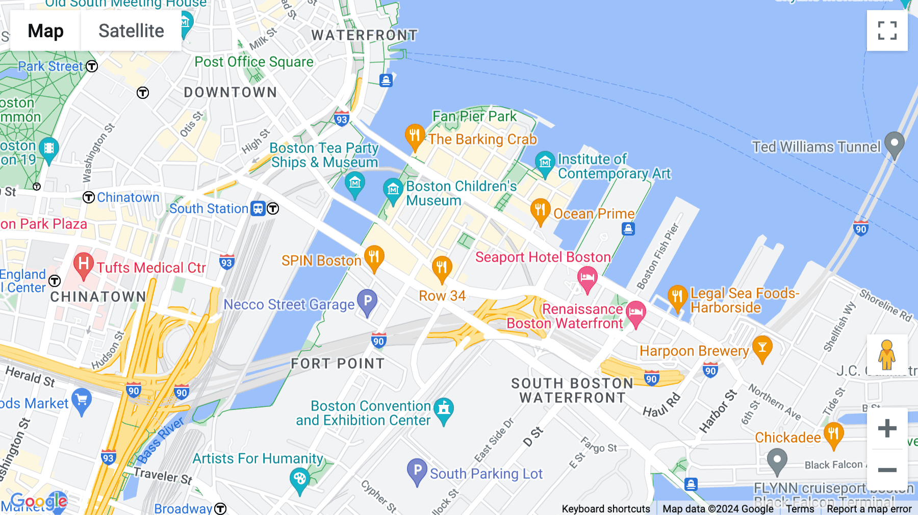 Click for interative map of 22 Boston Wharf Road, 7th Floor, Boston