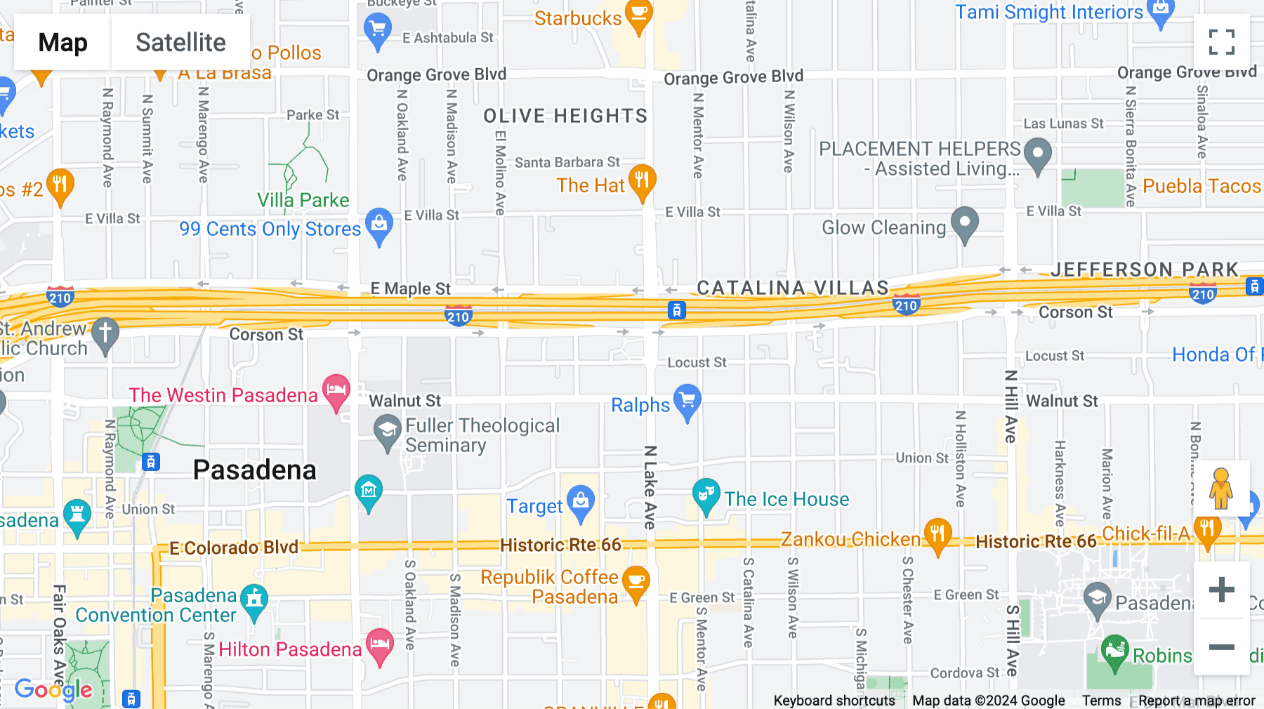 Click for interative map of (301) 301 North Lake Avenue, Suite 600, Pasadena (CA)