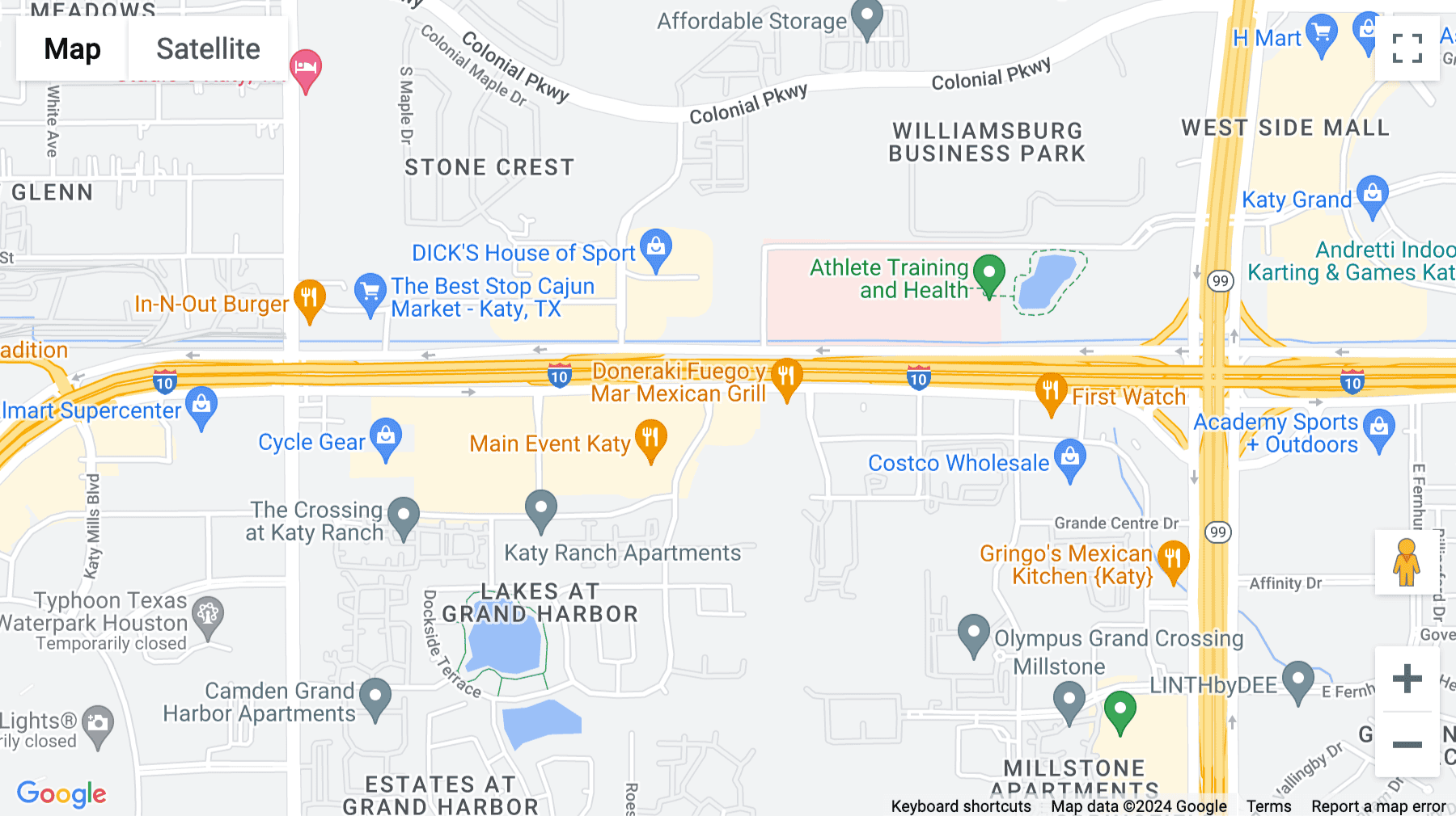 Click for interative map of 24285 Katy Freeway, Suite 300, Katy