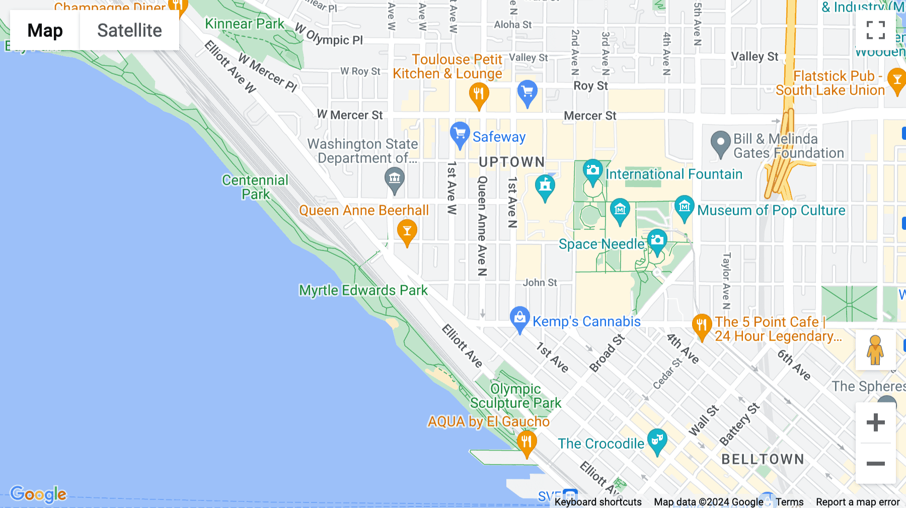 Click for interative map of 211 1st Avenue West, Seattle