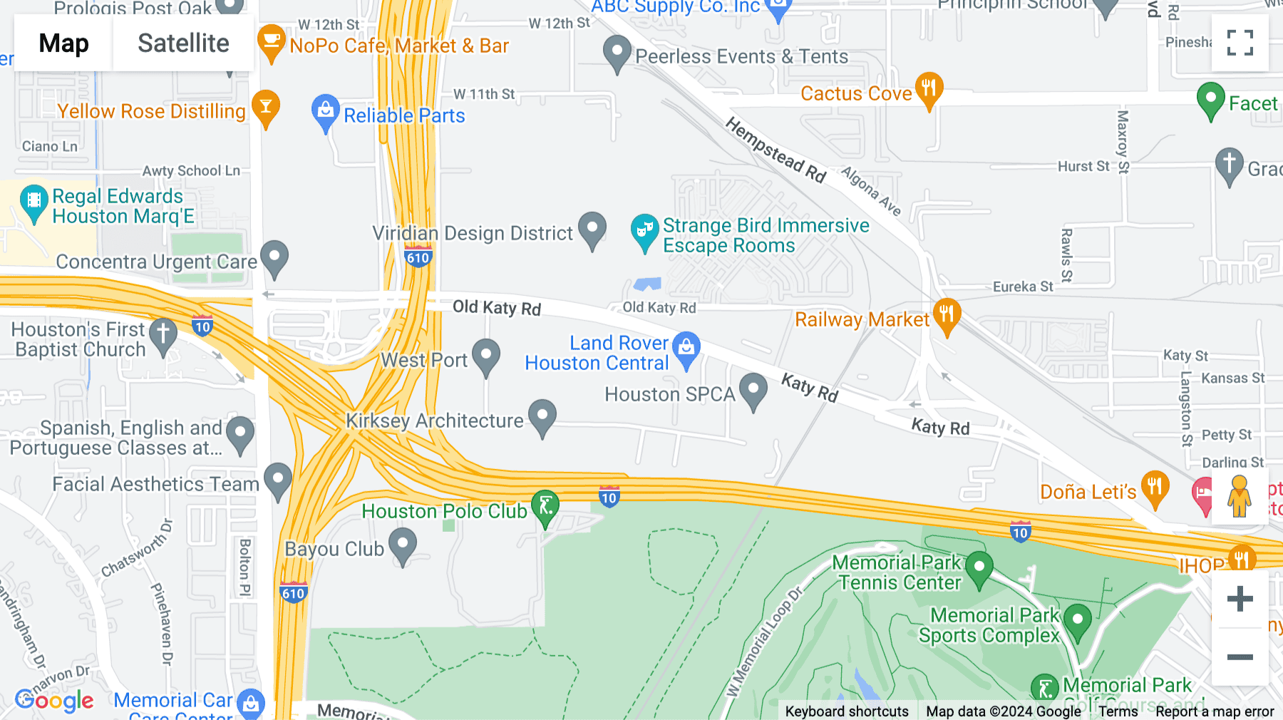 Click for interative map of 7055 Old Katy Road, Houston