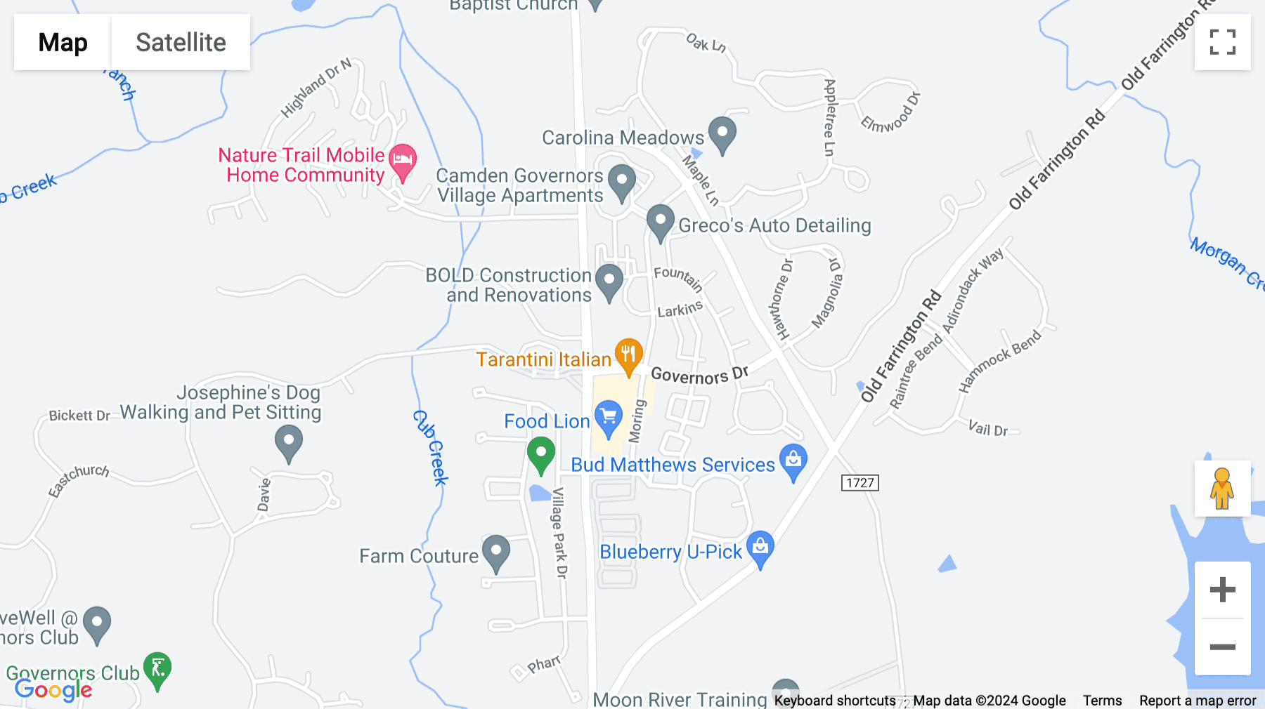 Click for interative map of 50101 Governors Drive, Bold Building, Suite 280, Chapel Hill