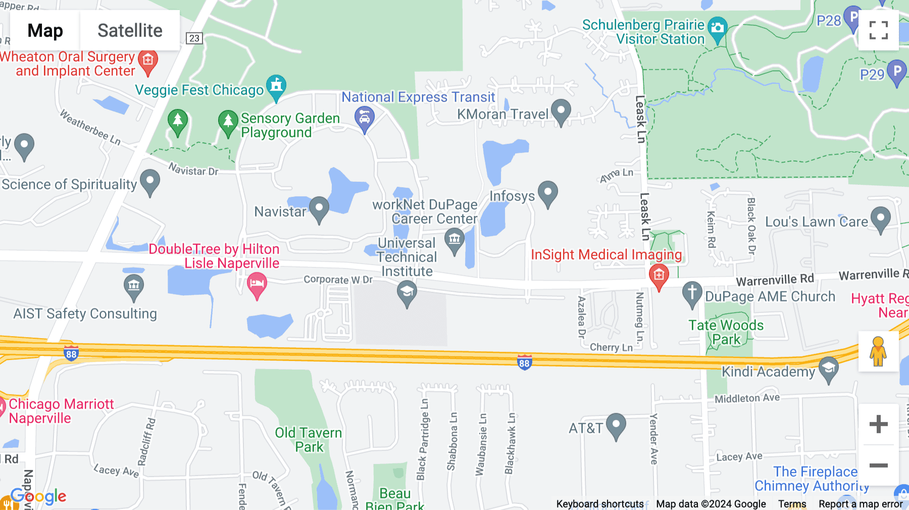 Click for interative map of 2525 Cabot Drive No.2nd, Lisle