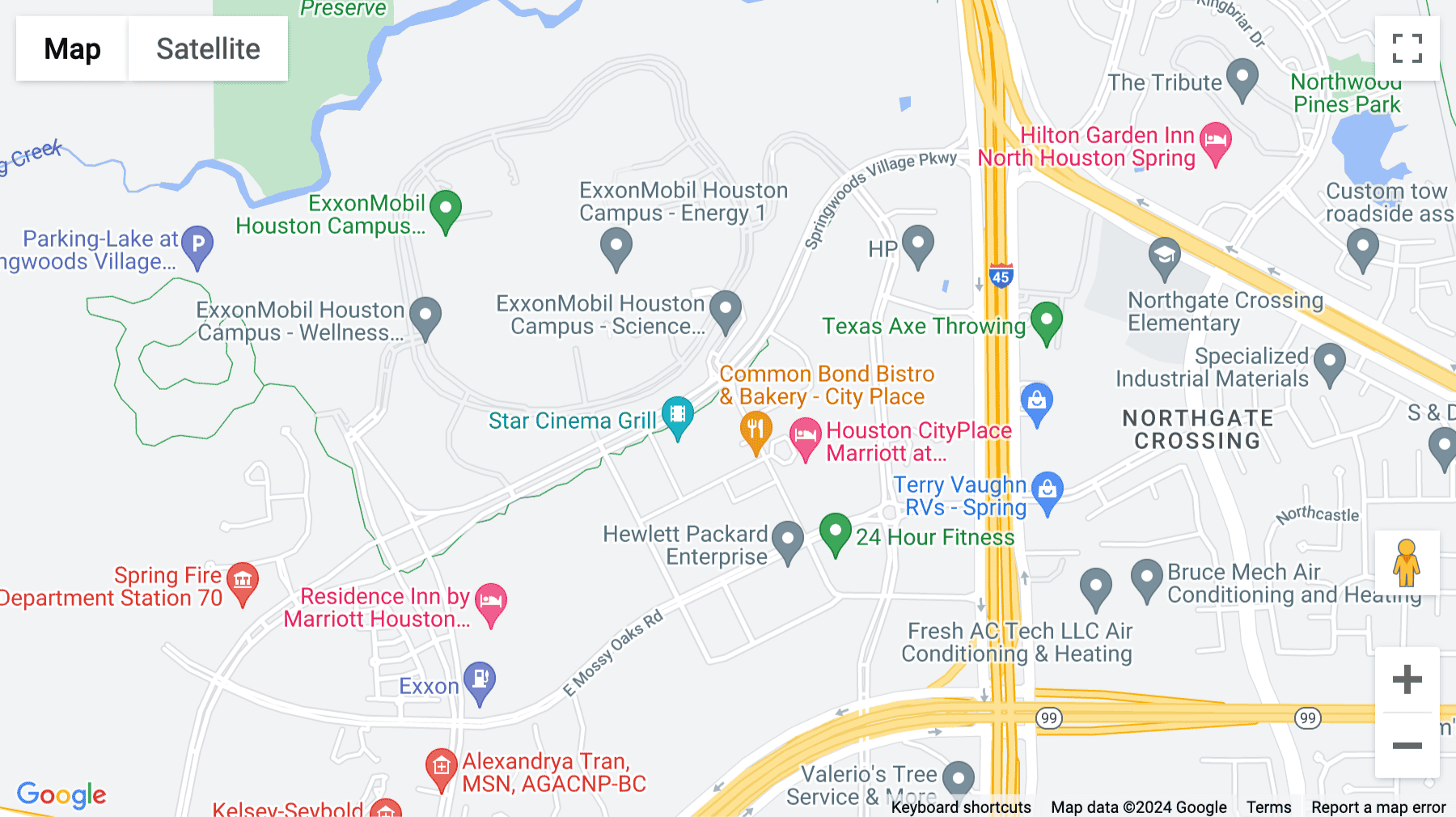 Click for interative map of City Place, 1401 Lake Plaza Drive, Suite 200, Spring