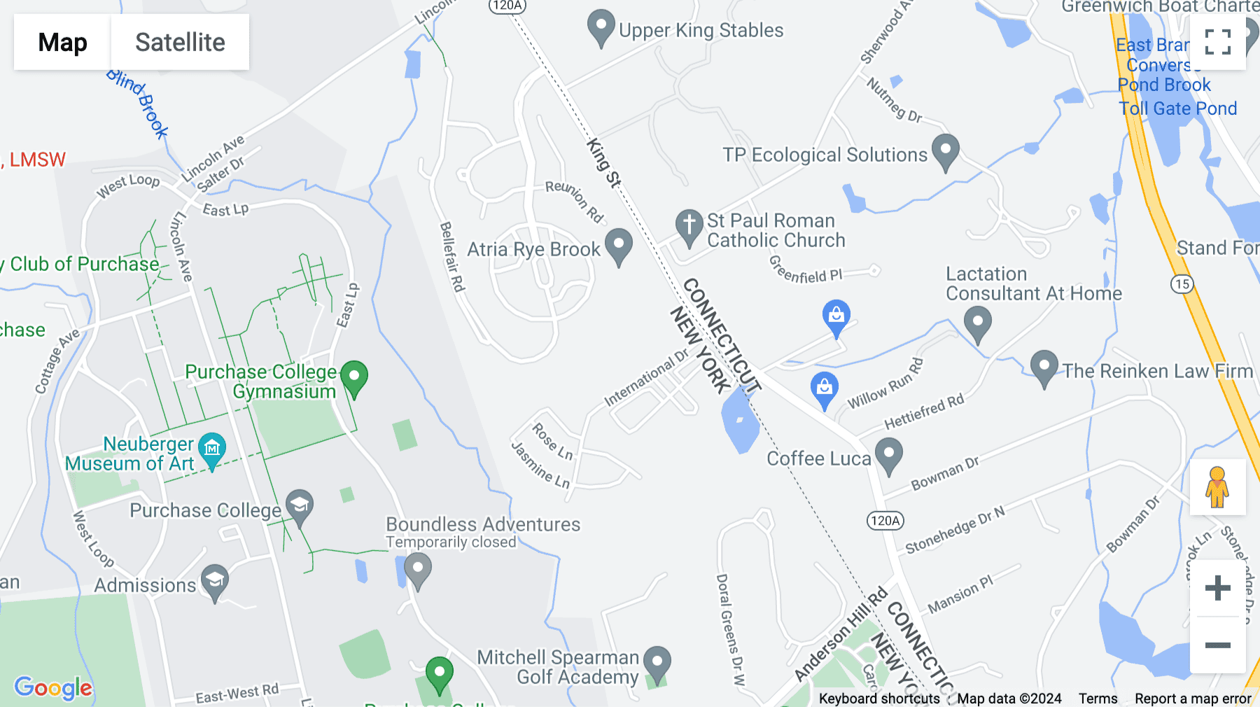 Click for interative map of 4 International Drive, 1st Floor, Rye Brook