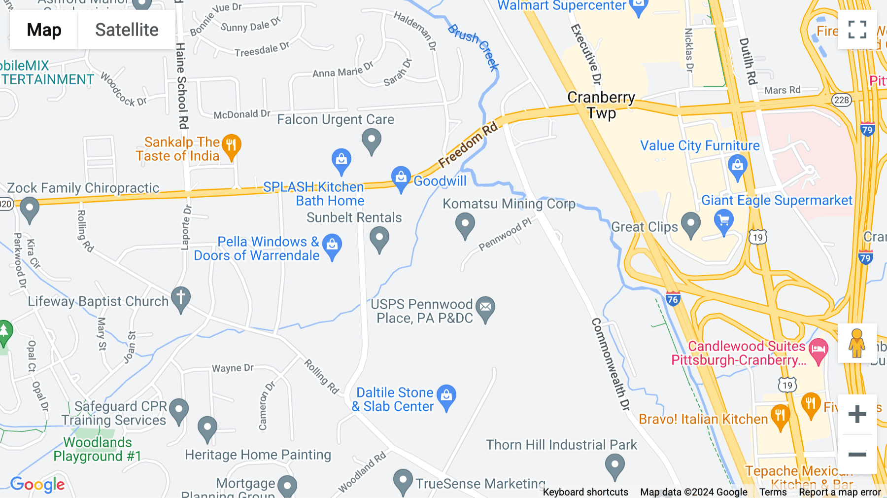 Click for interative map of 50 Pennwood Place, Suite 200, Pittsburgh