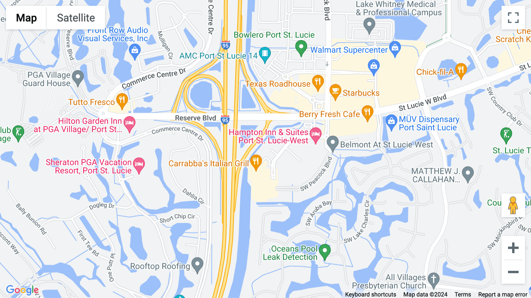 Click for interative map of 1860 Southwest Fountainview Boulevard, Westview Plaza II, Port St. Lucie