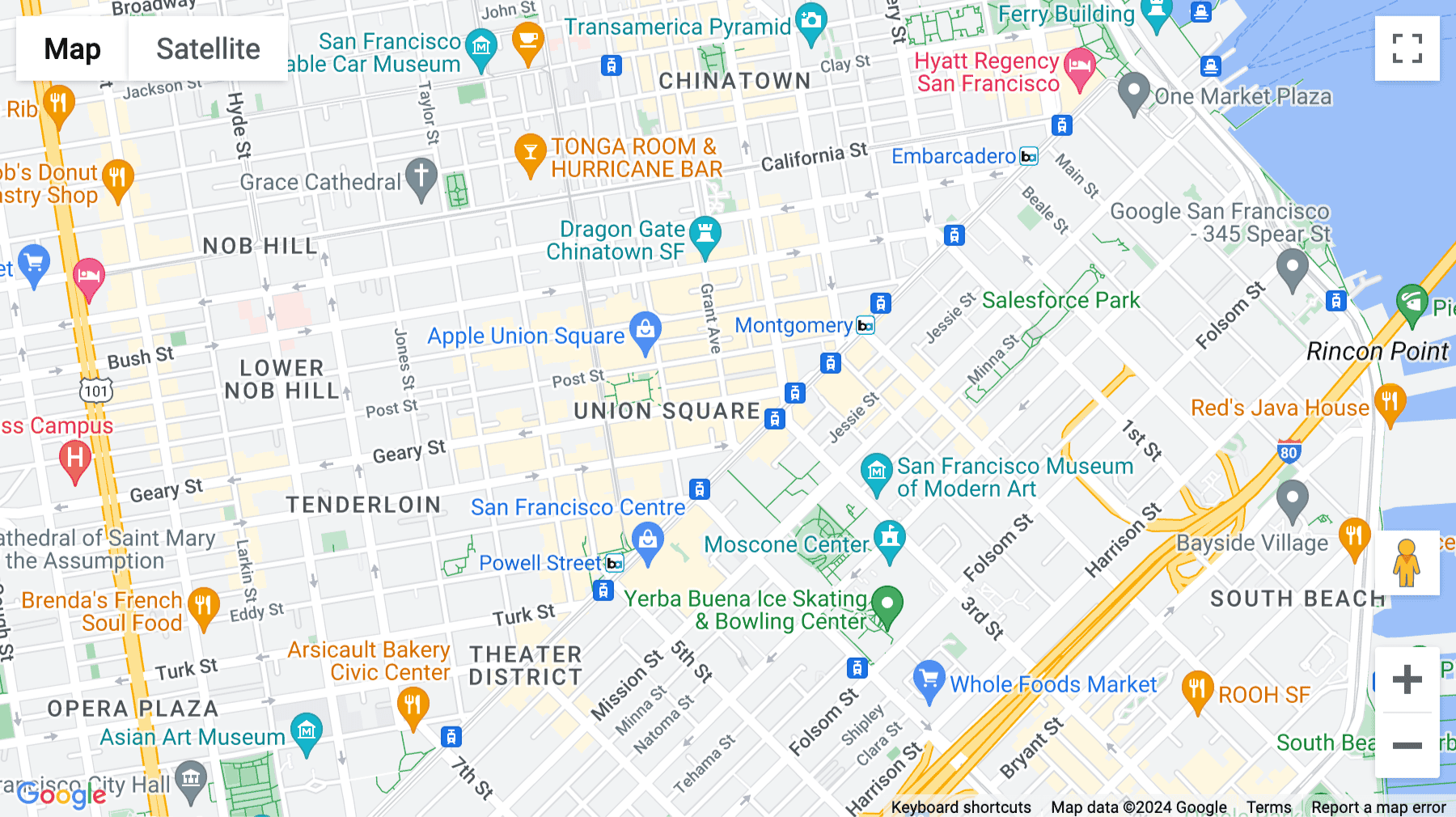 Click for interative map of 77 Geary Street, 5th Floor, San Francisco