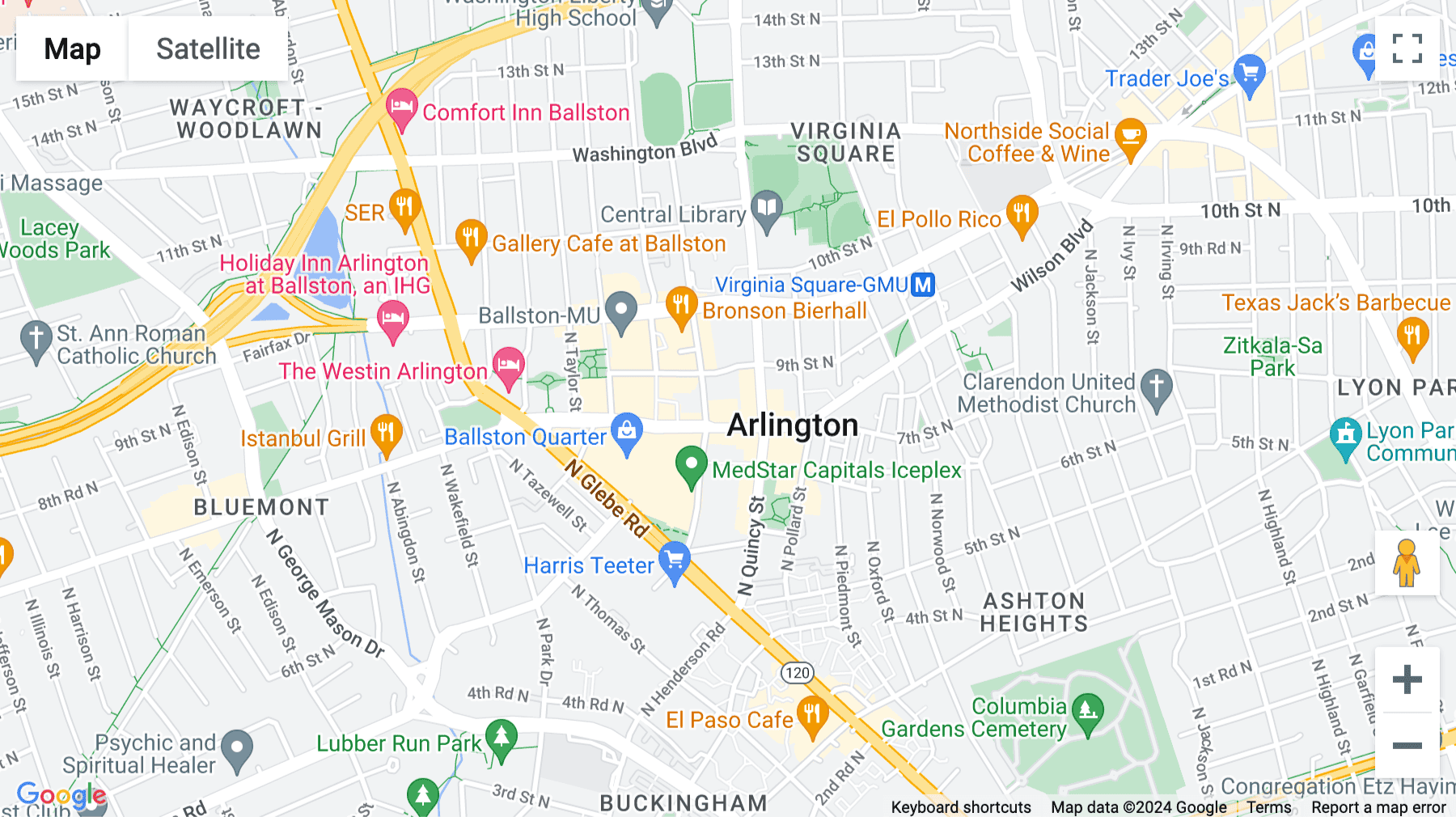 Click for interative map of 4075 Wilson Boulevard, 8th Floor, Arlington (Virginia)