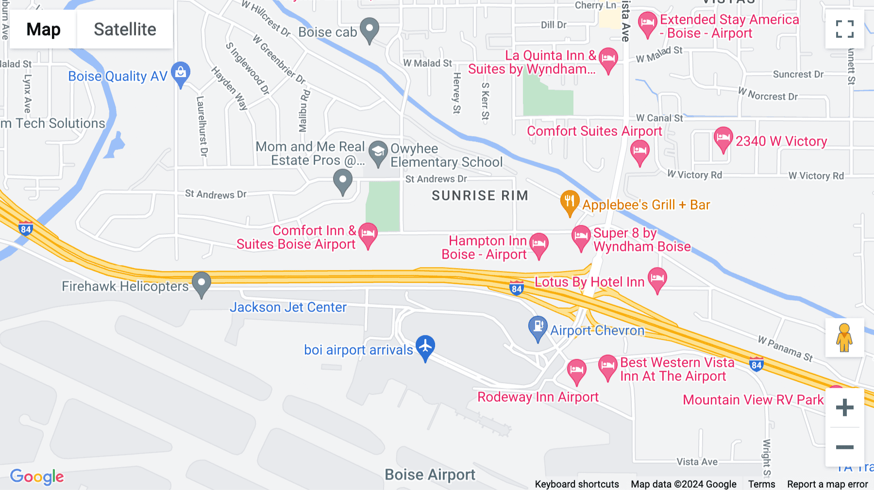 Click for interative map of 3295 West Elder Street, 4th Floor, Boise