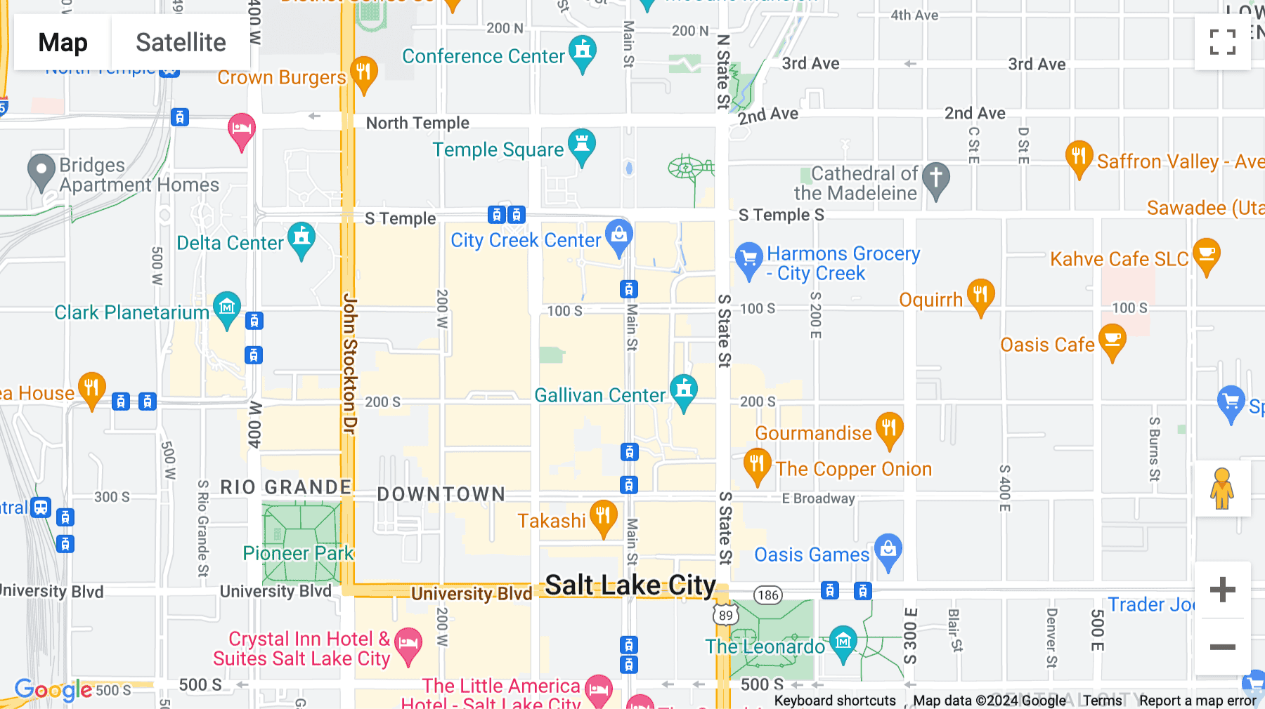 Click for interative map of 136 South Main Street, 3rd and 4th Floor, Salt Lake City