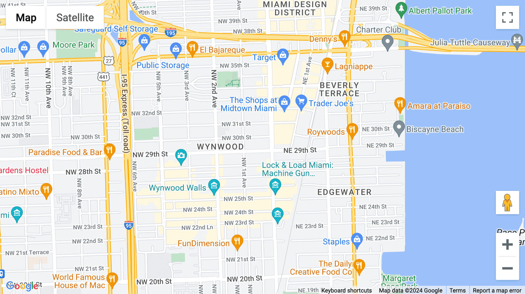 Click for interative map of 2916 North Miami Avenue, Miami