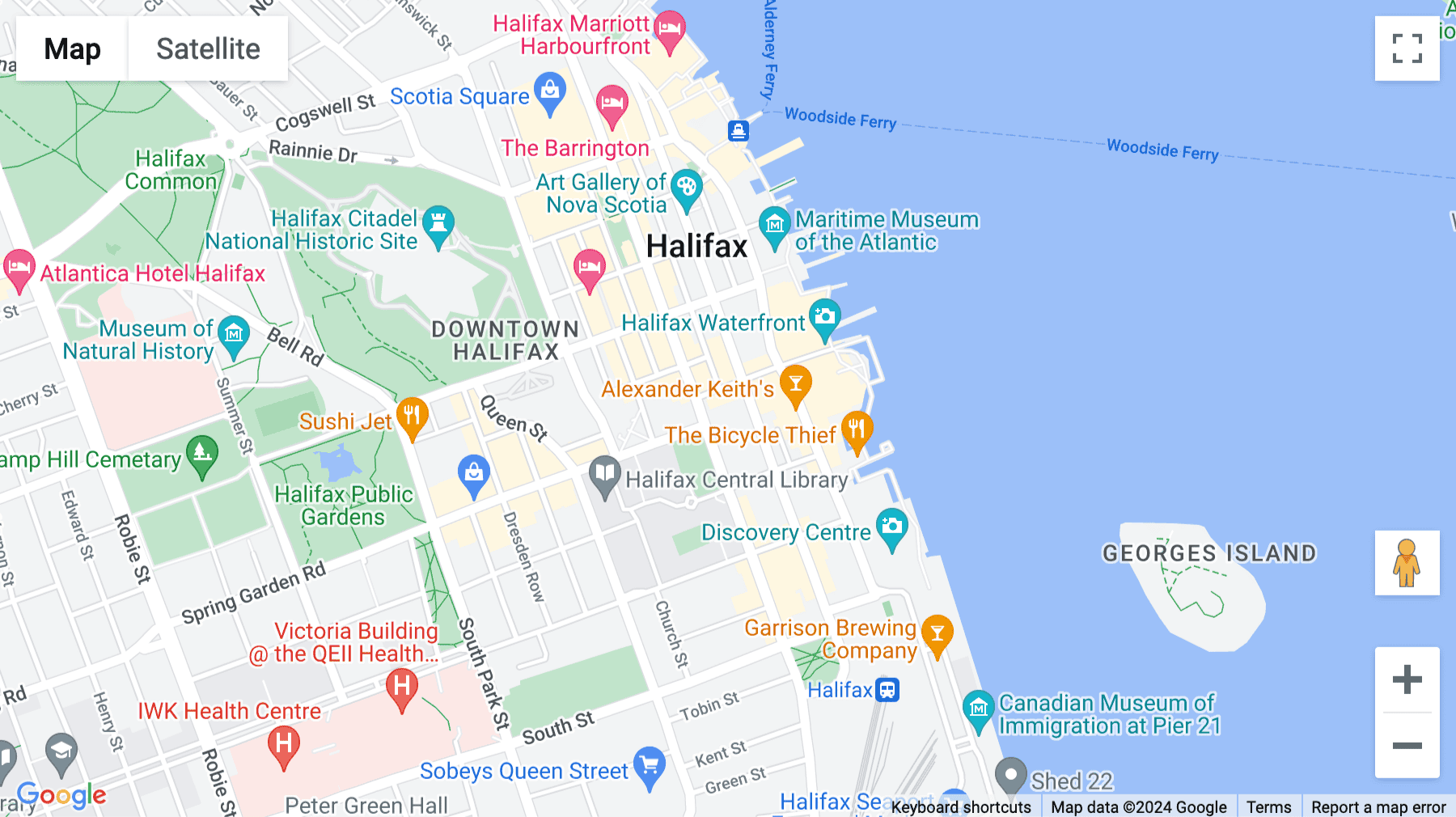 Click for interative map of 1505 Barrington Street, Ground Floor, Halifax (Nova Scotia)