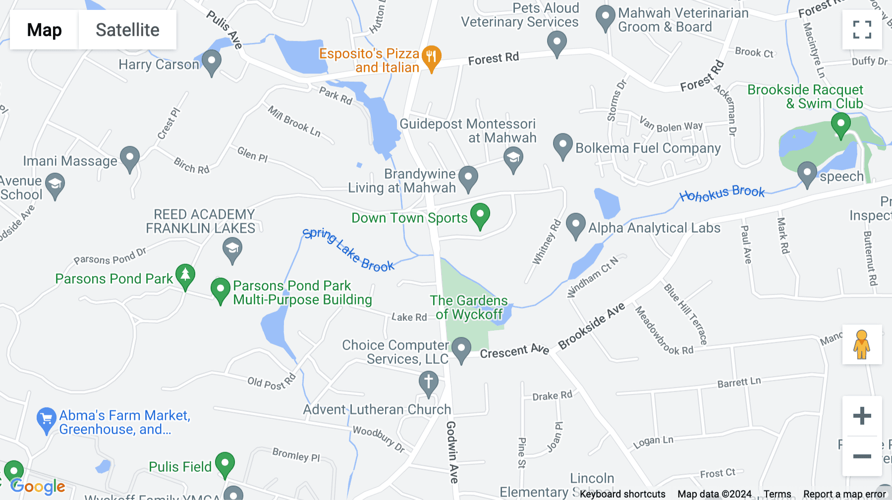 Click for interative map of 1000 Wyckoff Avenue, 3rd Floor, Mahwah
