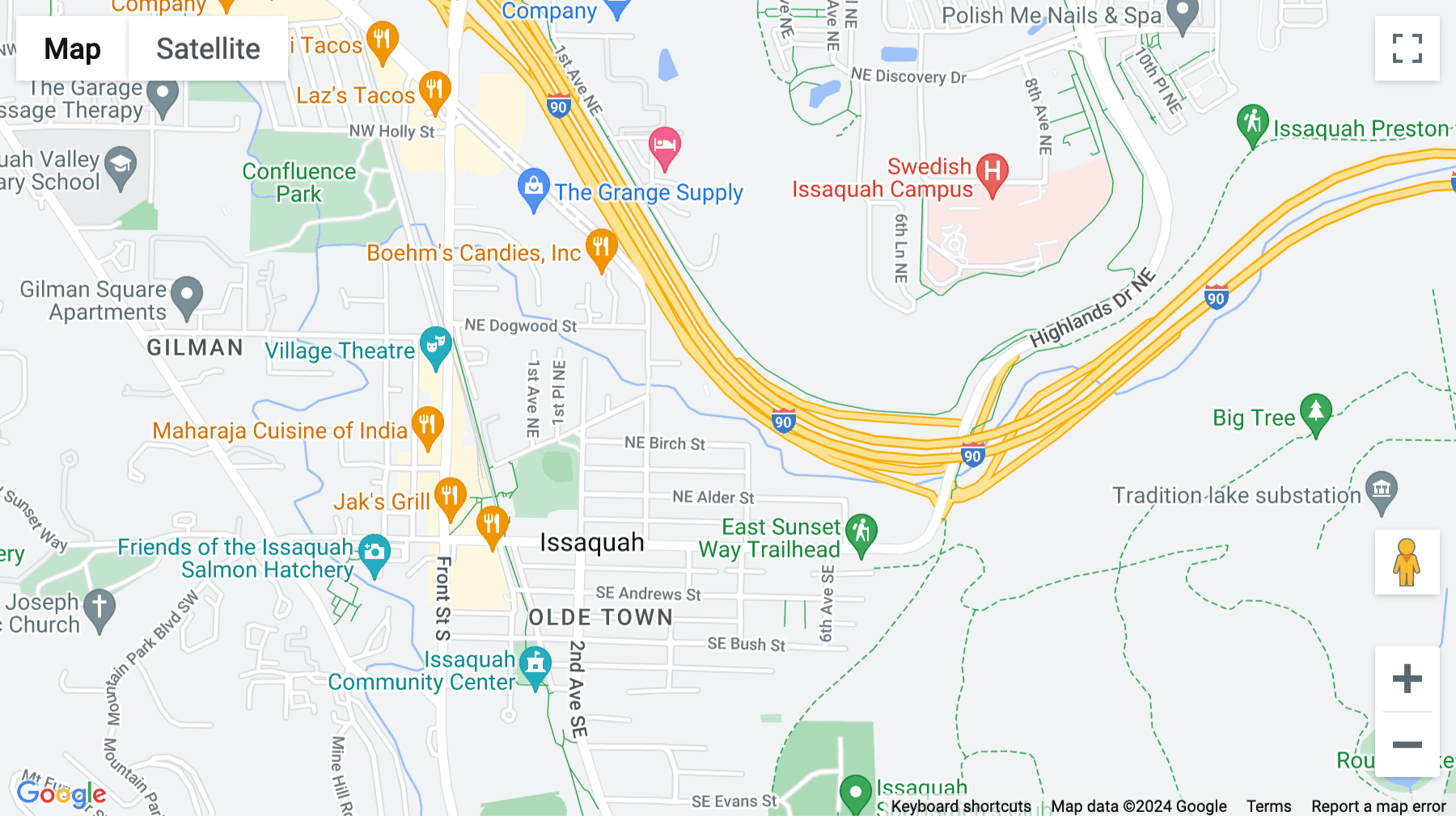Click for interative map of 371 Northeast Gilman Boulevard, 1st Floor, Issaquah