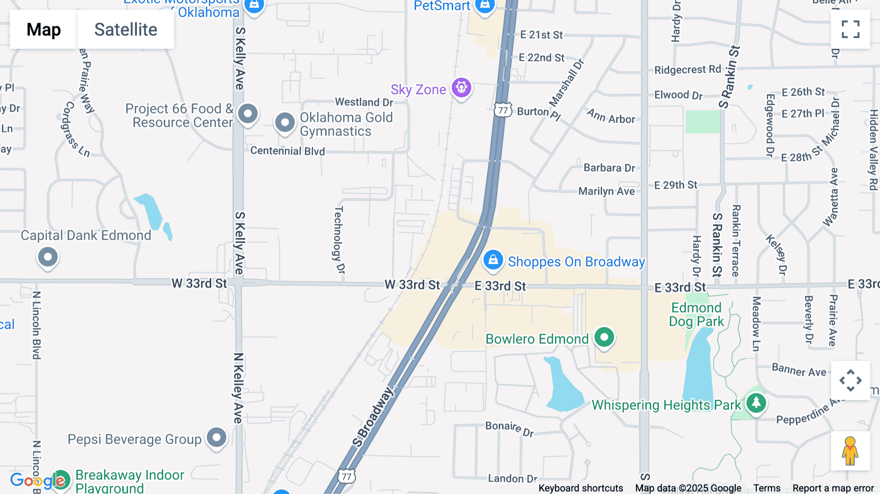 Click for interative map of 3209 South Broadway, Suite 229, Edmond
