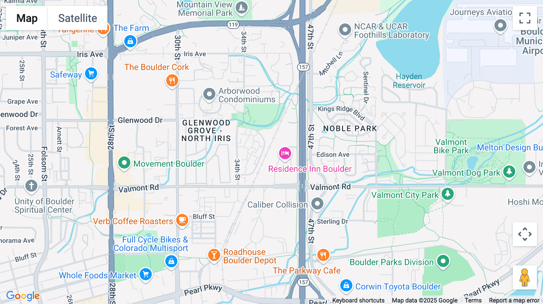 Click for interative map of 3065 Center Green Drive, 2nd Floor, Boulder