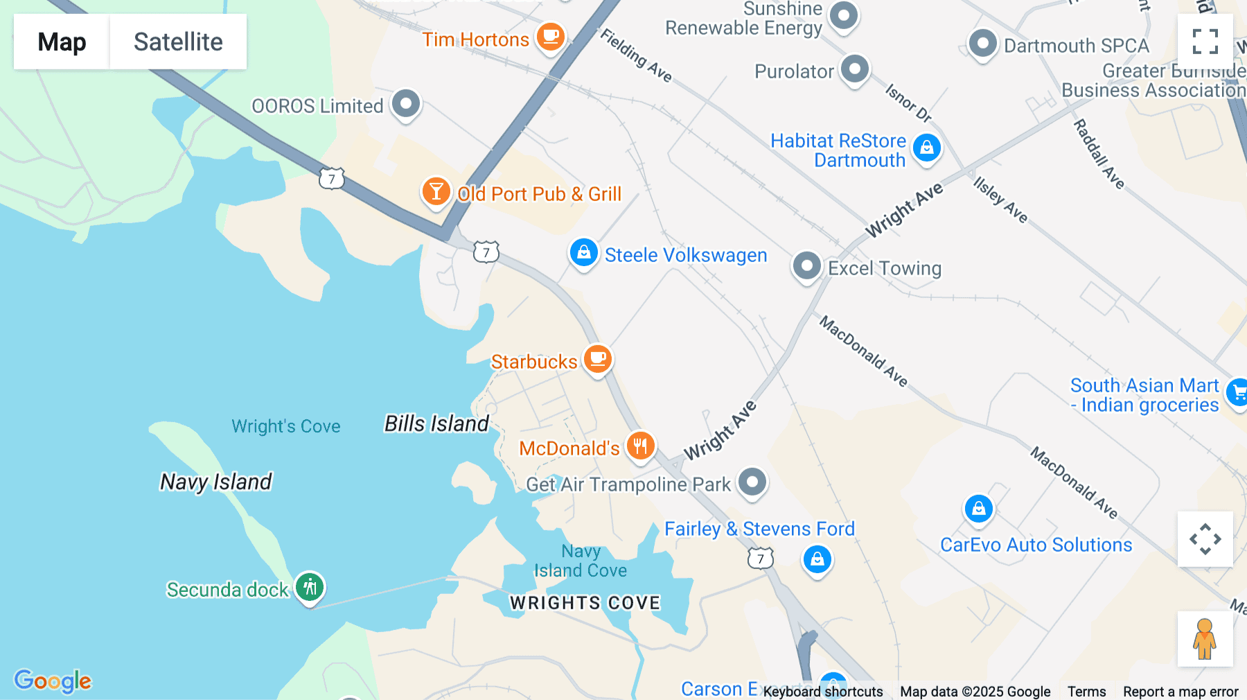Click for interative map of 2 Ralston Avenue, Suite 100, Dartmouth