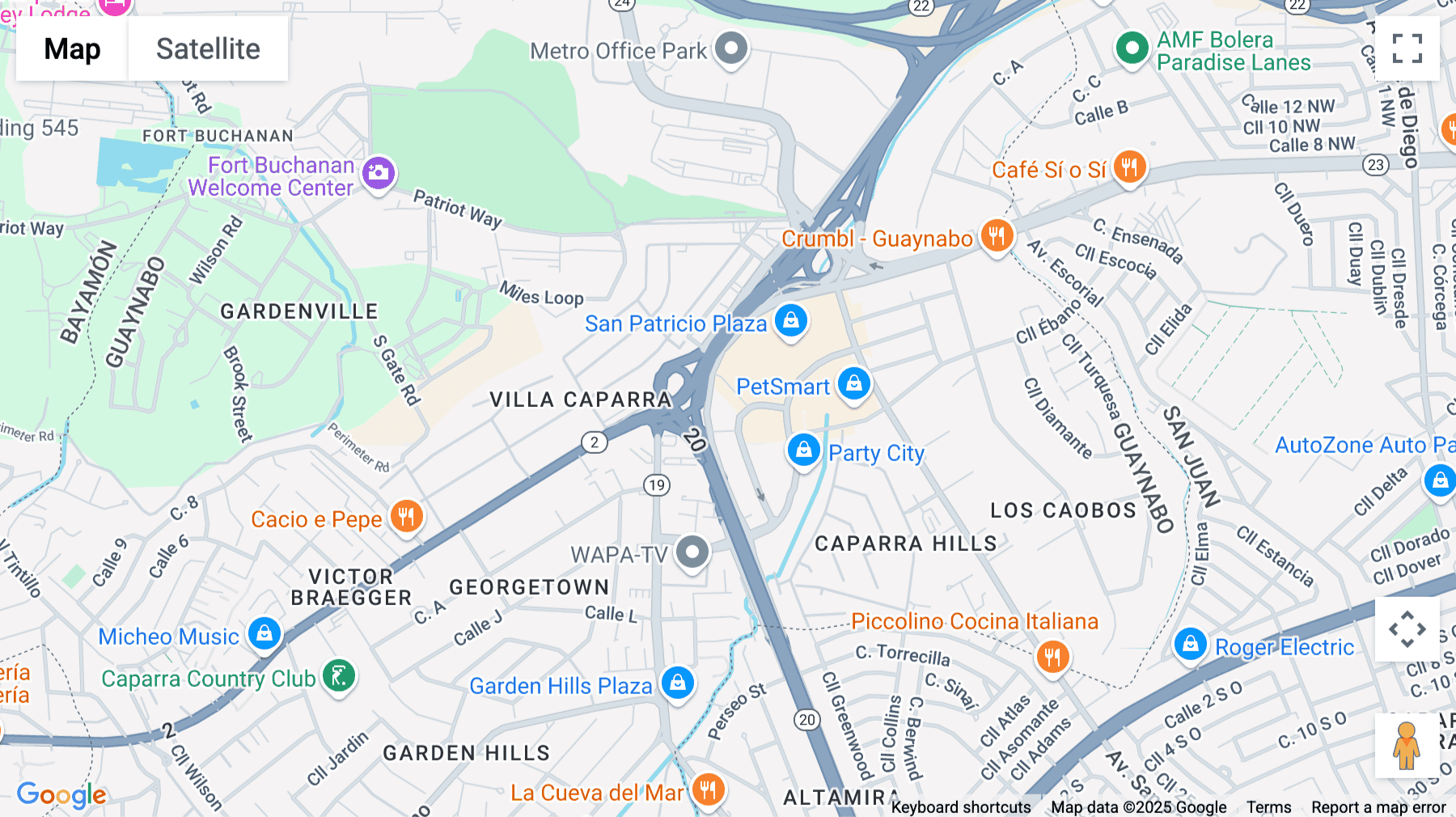 Click for interative map of 7 Calle Tabonuco, San Patricio Office Center, Suite 105, Guaynabo
