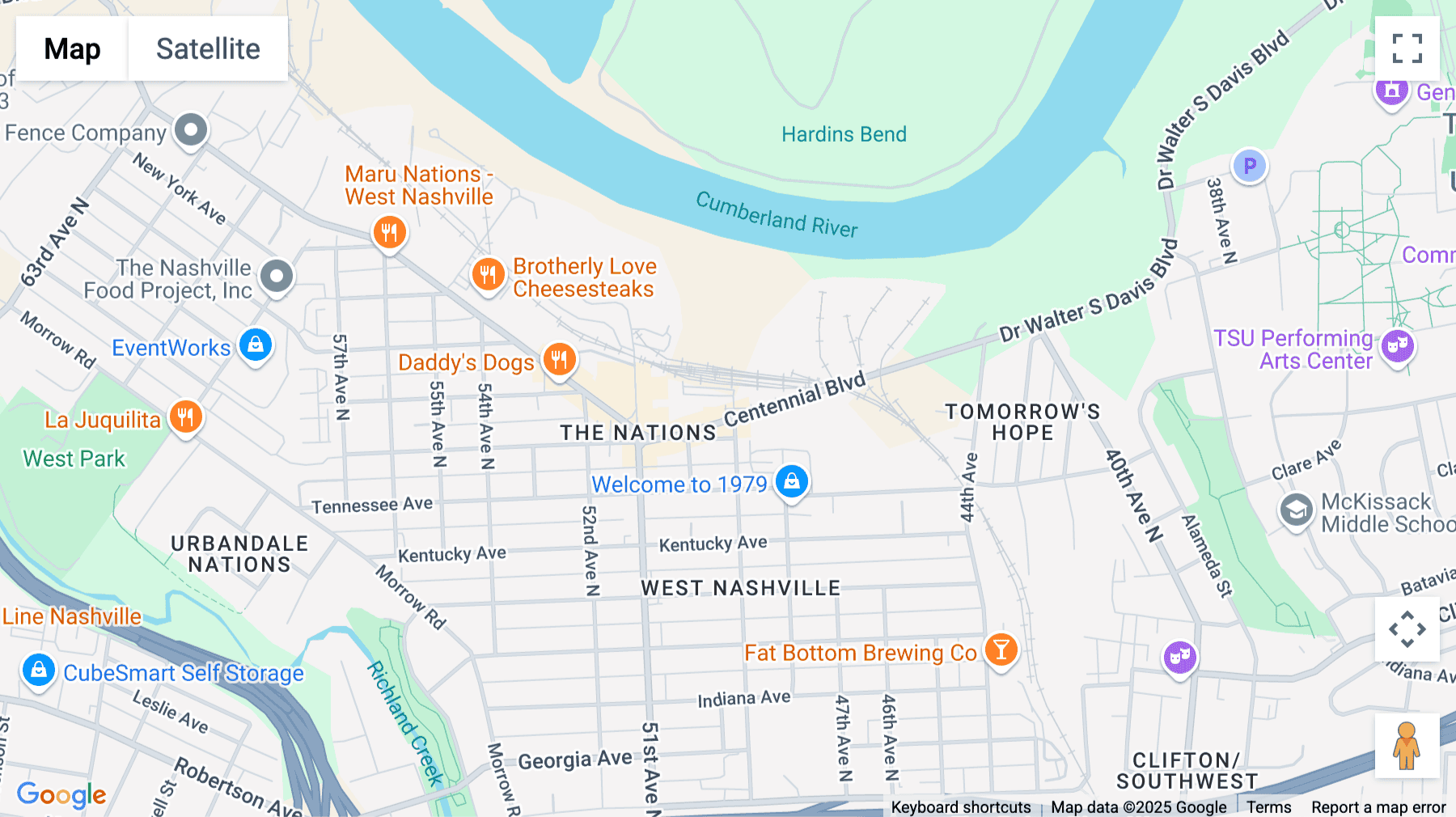 Click for interative map of 4900 Centennial Boulevard, Suite 300, Nashville