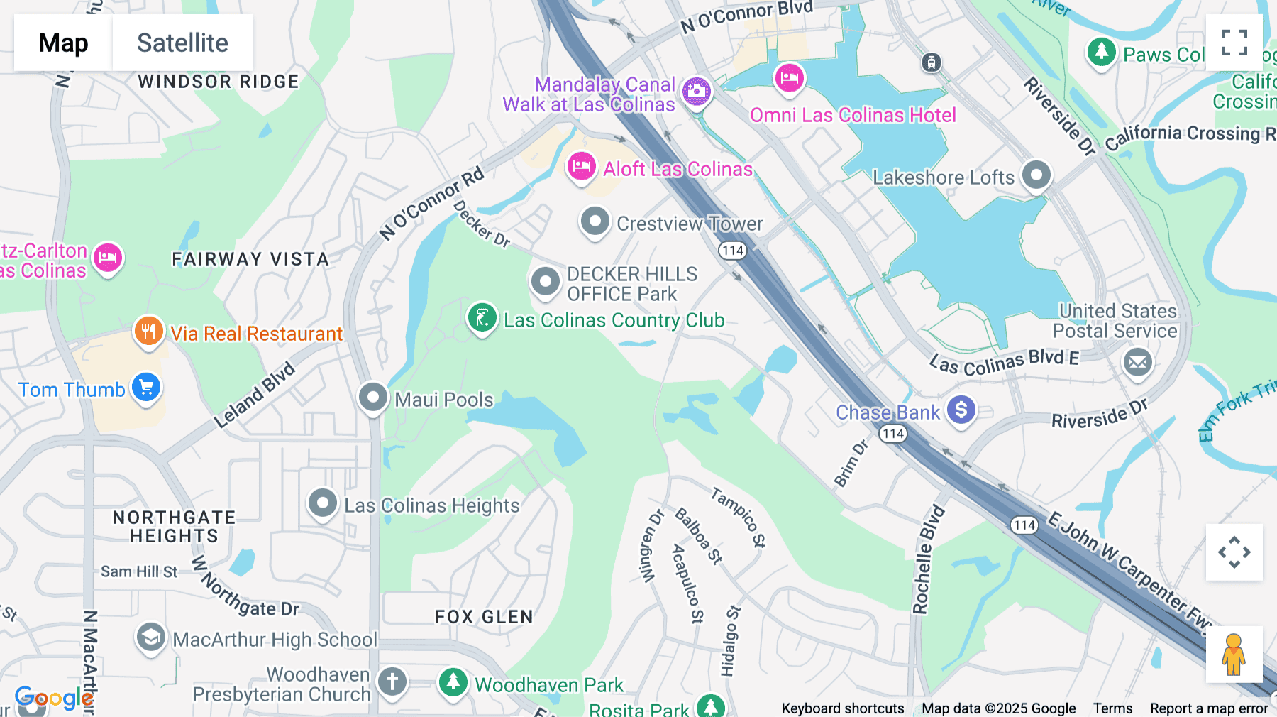 Click for interative map of 4201-4225 Wingren Drive, Irving