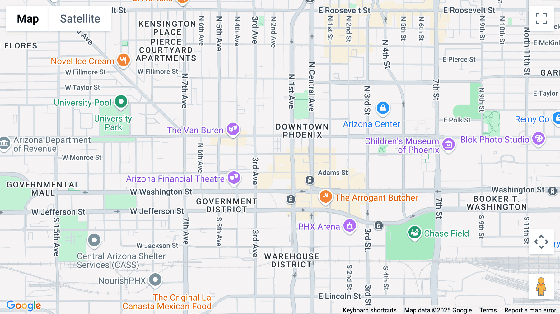 Click for interative map of 135 North 2nd Avenue, 2nd & 6th Floor, Phoenix