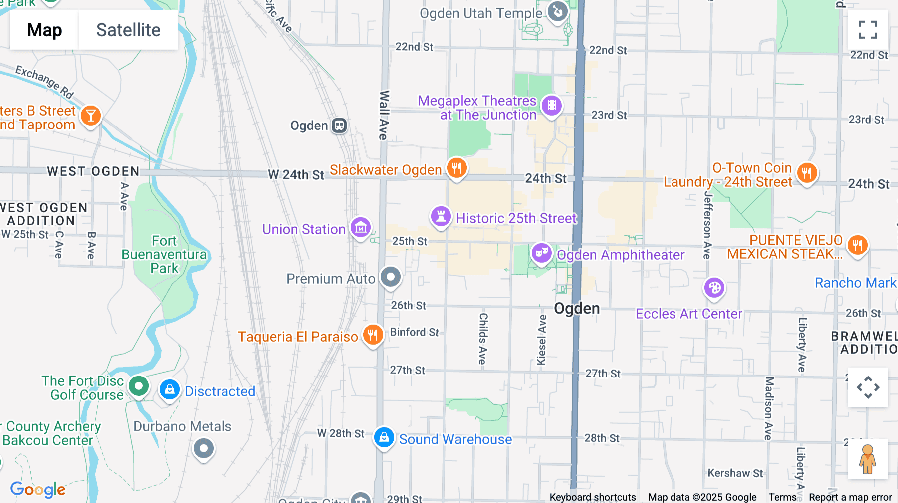 Click for interative map of 221 25th Street, 1st & 2nd Floor, Ogden
