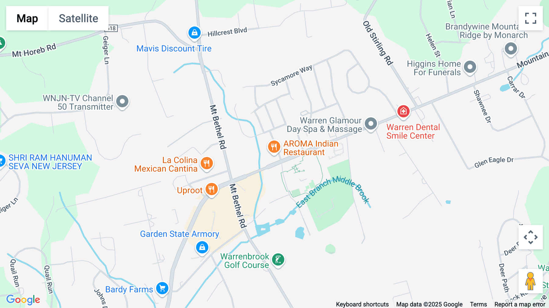 Click for interative map of 53-55 Mountain Boulevard, 2nd Floor, Warren