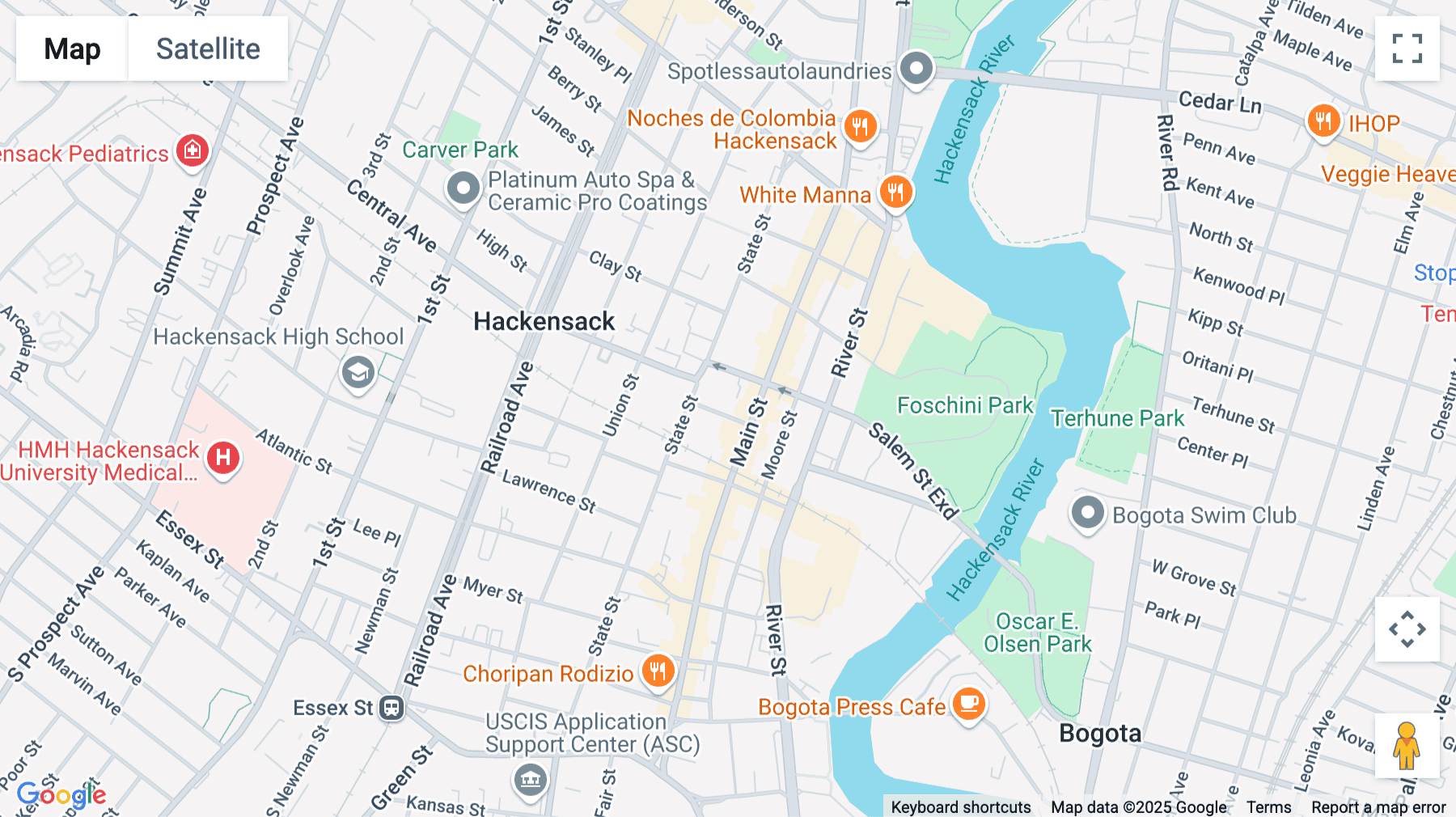 Click for interative map of 10 Banta Place, 2nd Floor, Hackensack