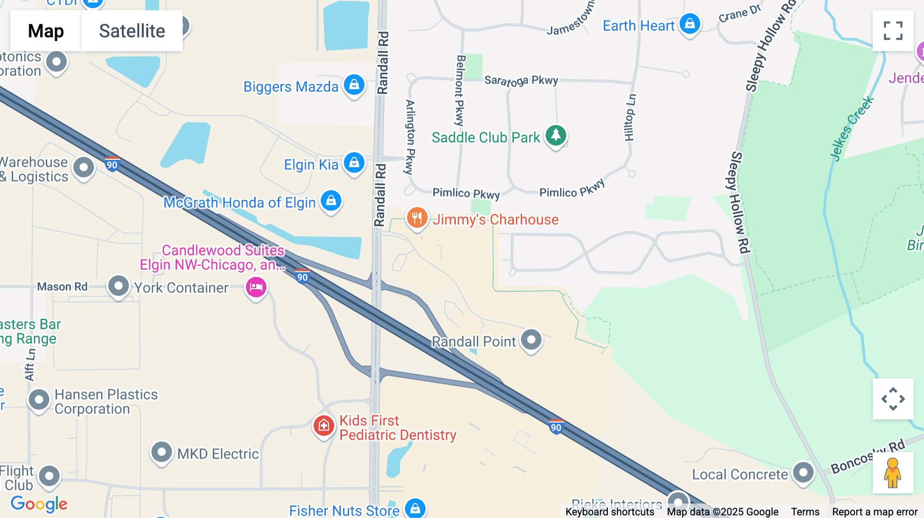 Click for interative map of 2250 Point Boulevard, Suite 300, Elgin