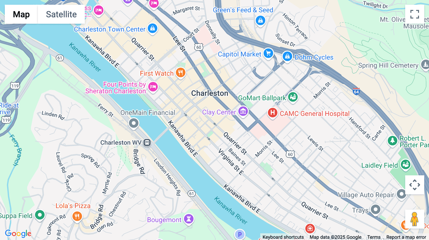 Click for interative map of 1030 Quarrier Street, Suite 100, Hollywood (FL)