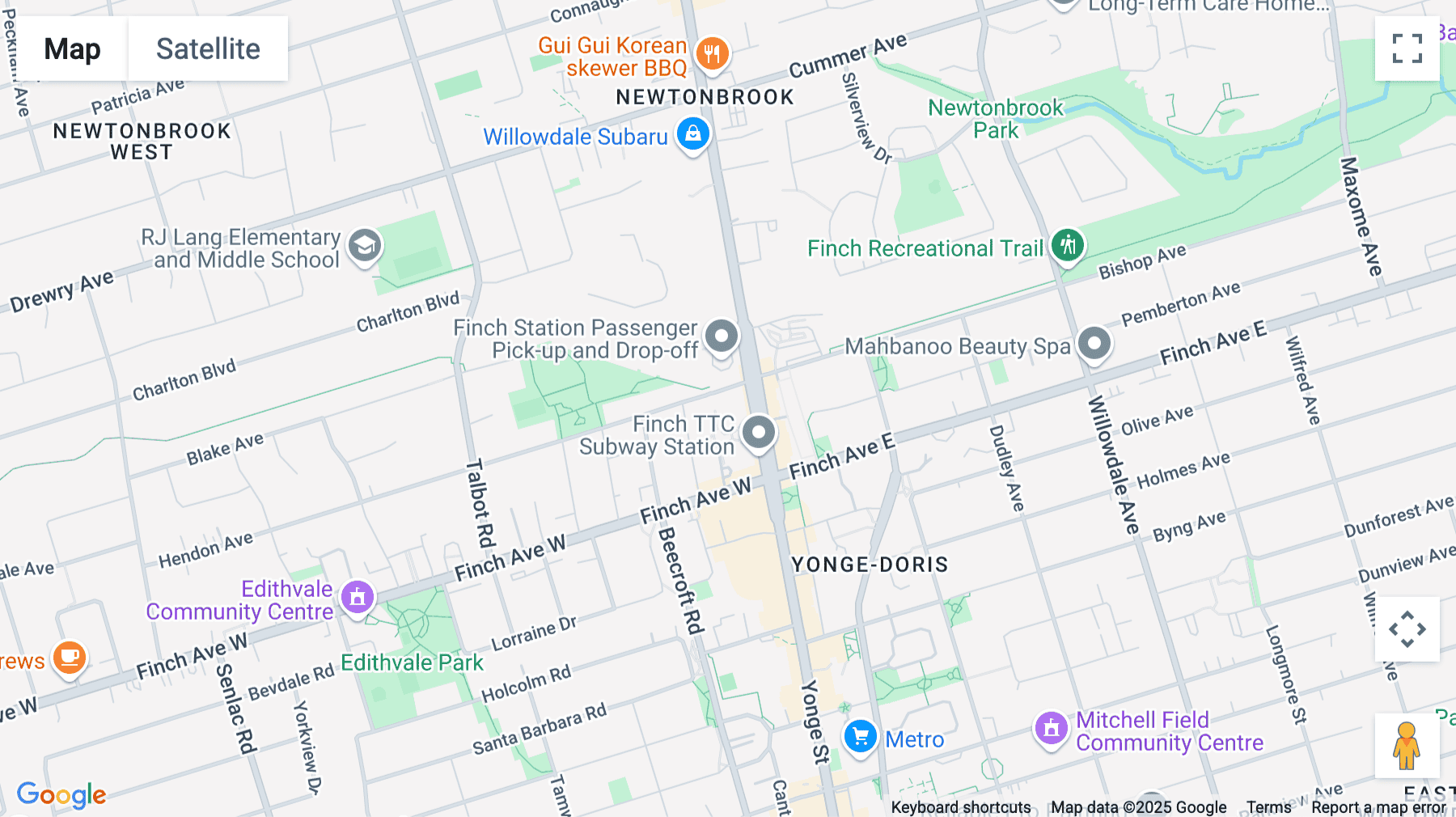 Click for interative map of 5700 Yonge Street, Suite 200, Toronto