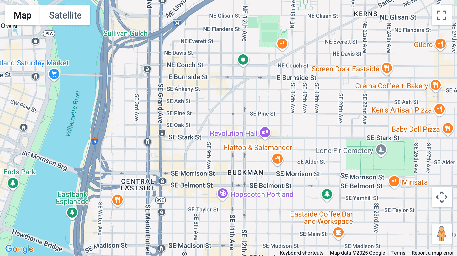 Click for interative map of 417 SE 11th Avenue, Portland (Oregon)