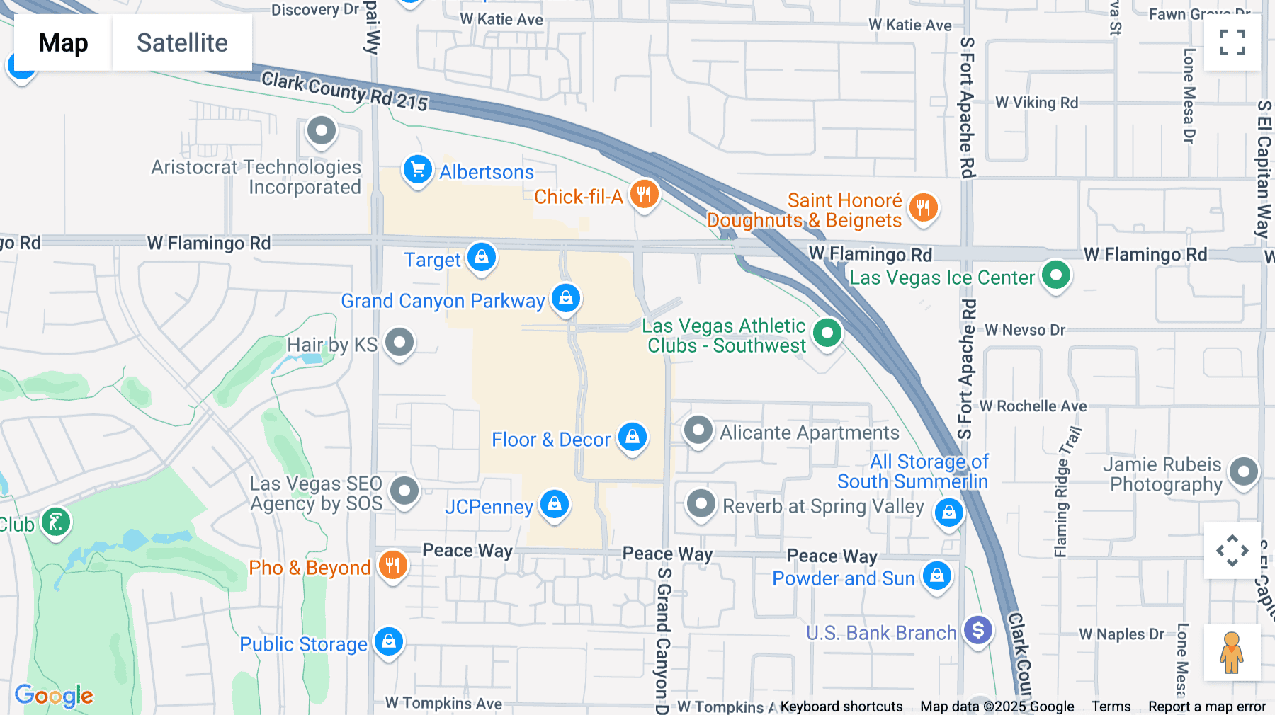 Click for interative map of 4245 South Grand Canyon Drive, Suite 224, Las Vegas