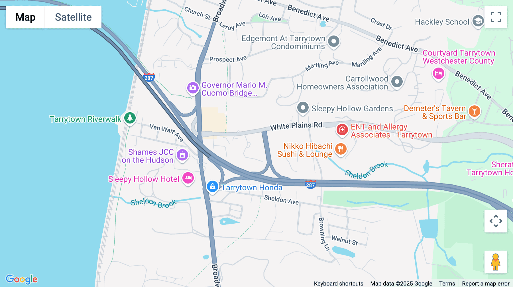 Click for interative map of 120 White Plains Road, Suite 420, Tarrytown