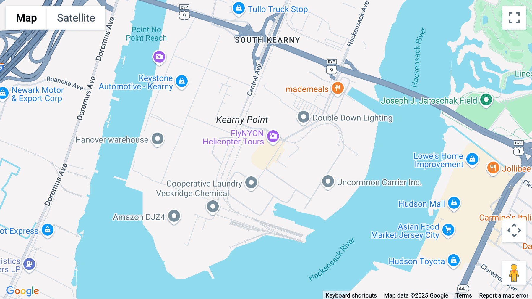 Click for interative map of 78 John Miller Way, Suite 102, Kearny