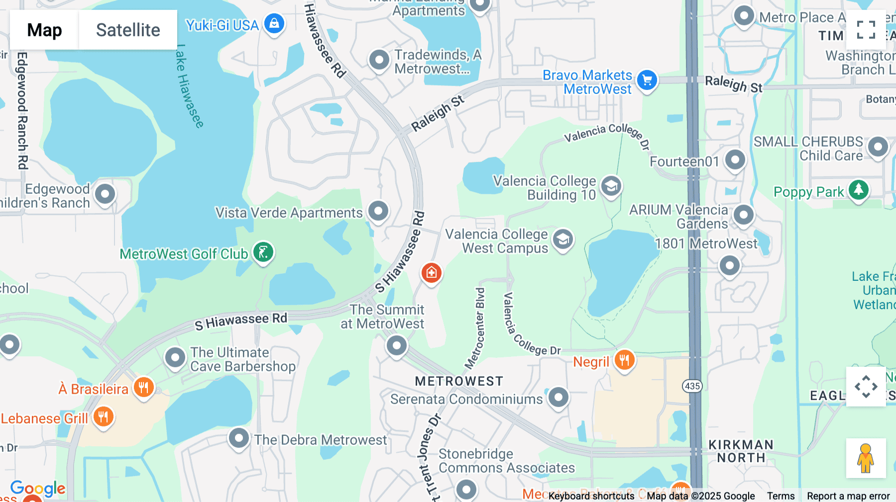 Click for interative map of 1701 Park Center Dr, Orlando (Florida)