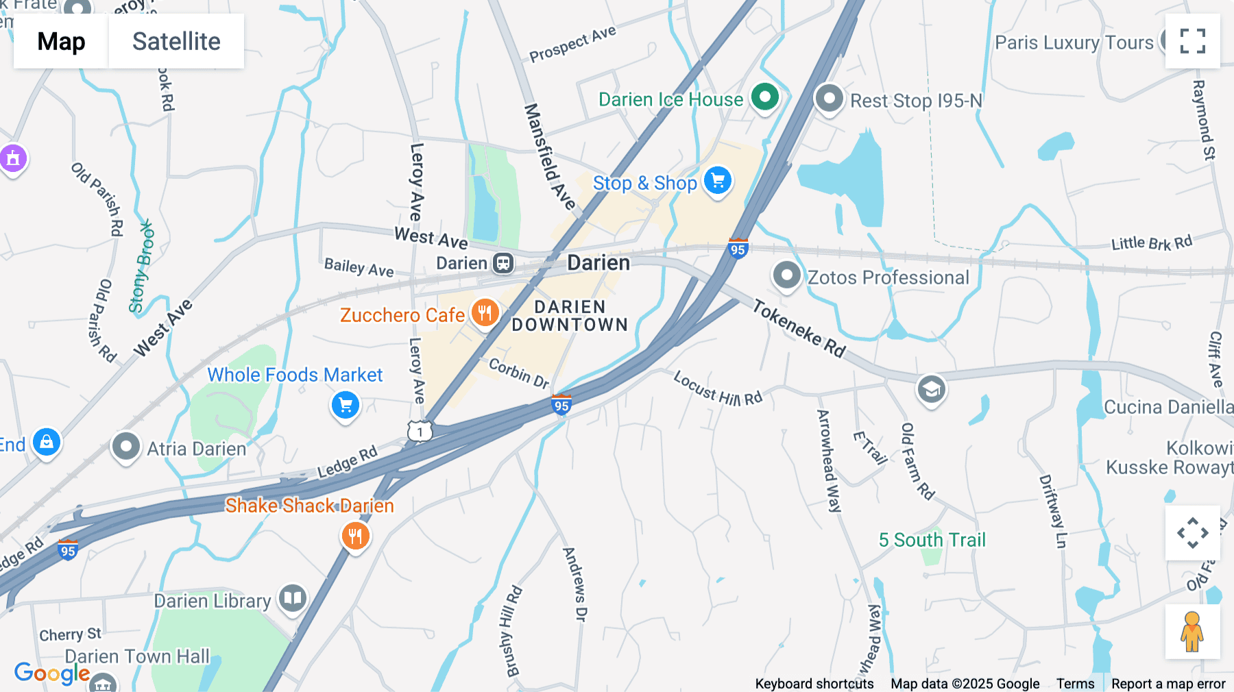 Click for interative map of 19 Old Kings Hwy S, Suite 100, Darien