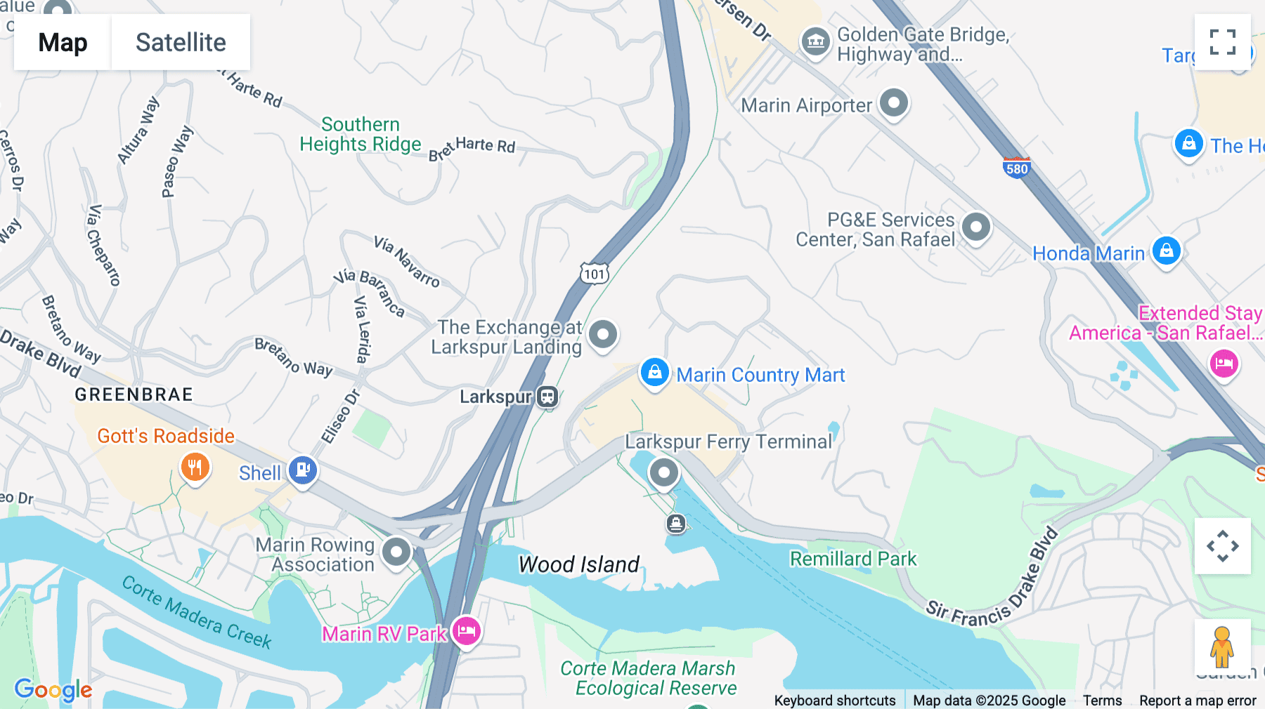 Click for interative map of 700 Larkspur Landing Circle, Suite 199, Larkspur