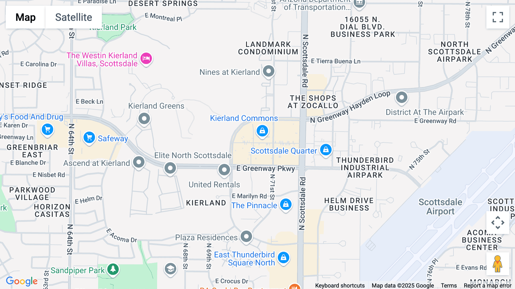 Click for interative map of 15051 N Kierland Boulevard, 2nd and 3rd Floors, Scottsdale
