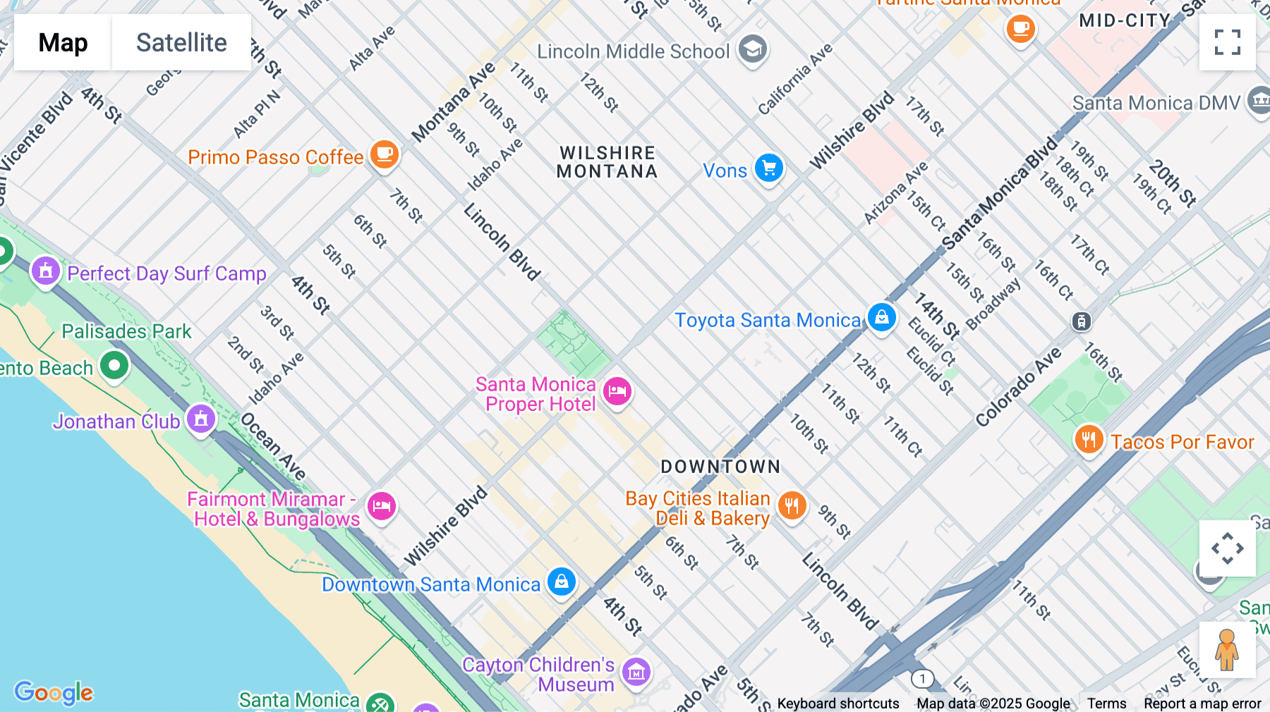 Click for interative map of 808 Wilshire Boulevard, 2nd Floor, Santa Monica