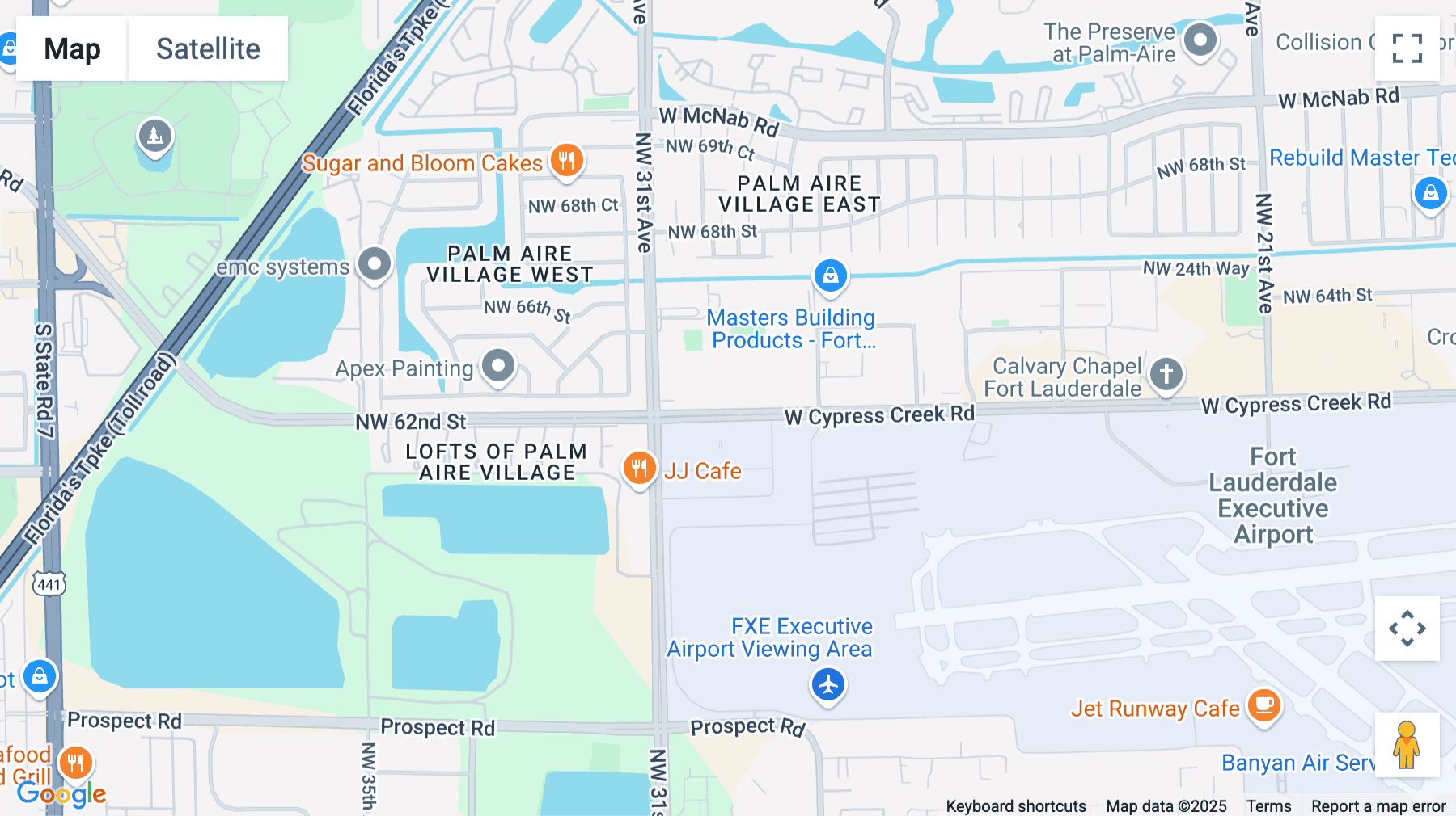 Click for interative map of 2950 W. Cypress Creek Rd, STE 103, Fort Lauderdale