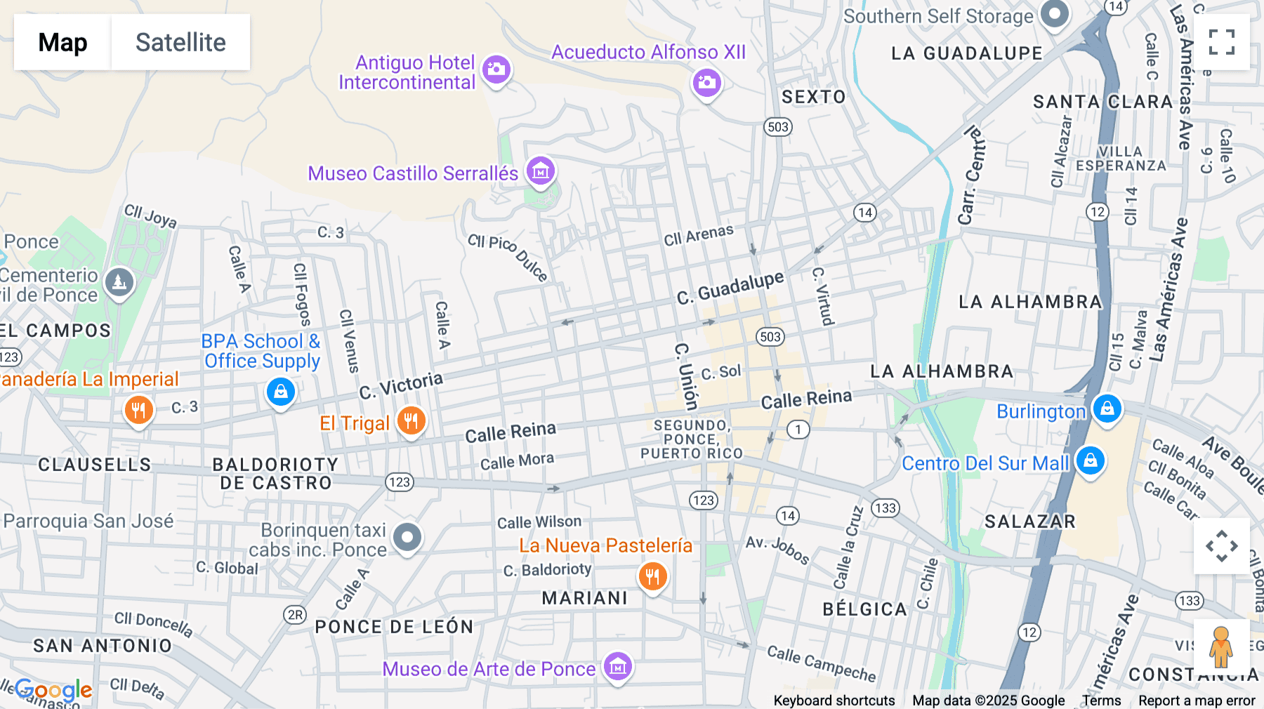 Click for interative map of 102 Calle Vives, Ponce