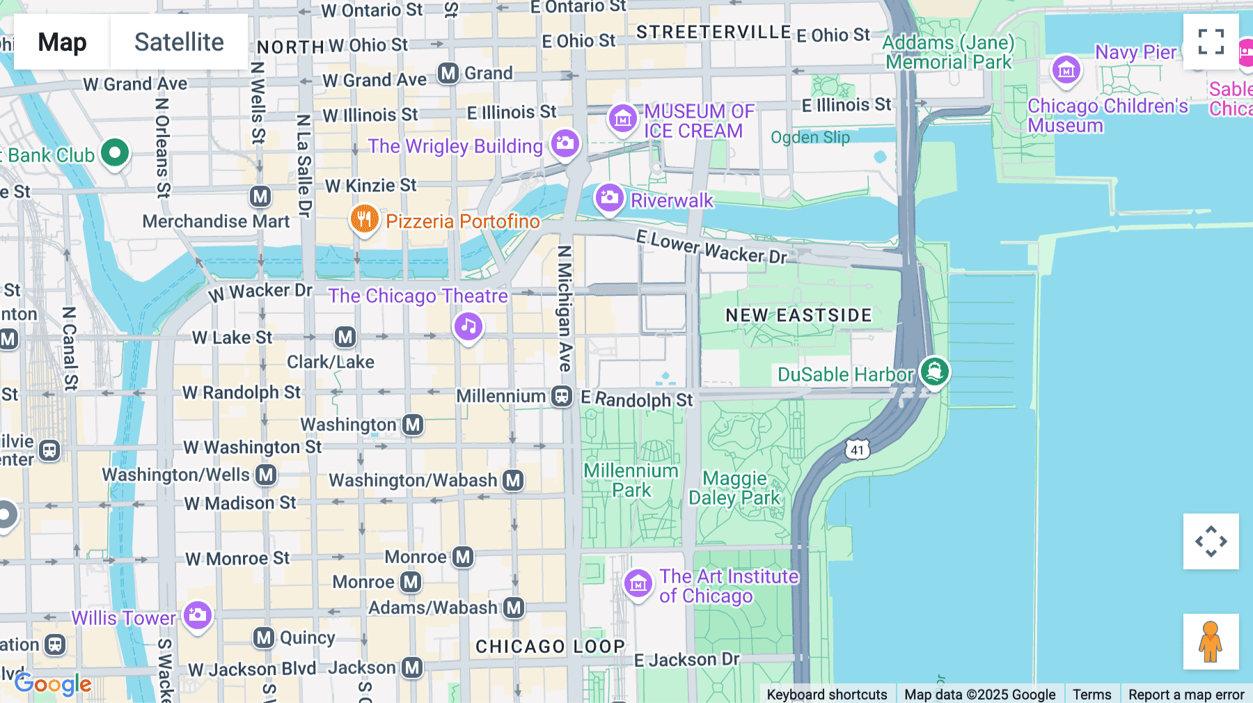 Click for interative map of 180 North Stetson Avenue, 35th Floor, Chicago