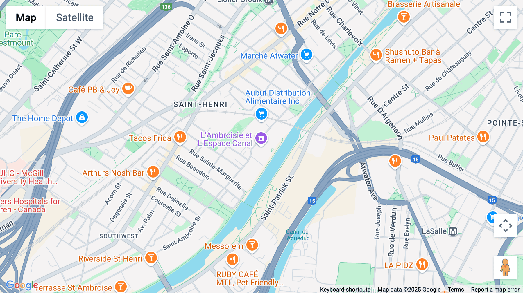 Click for interative map of 4020 Rue Saint-Ambroise No.495, Montréal, QC H4C 2C7, Montreal