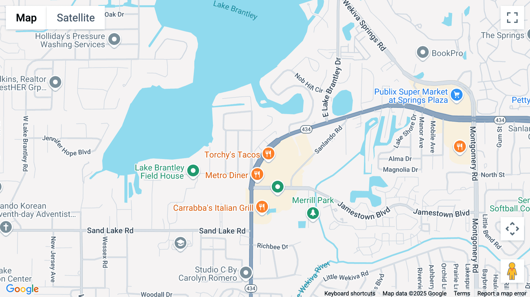 Click for interative map of 2941 W State Rd 434, Longwood, FL 32779, Longwood (Florida)